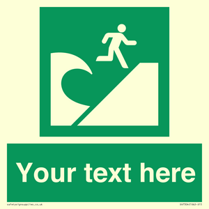 Custom Safe Condition Tsunami evacuation area